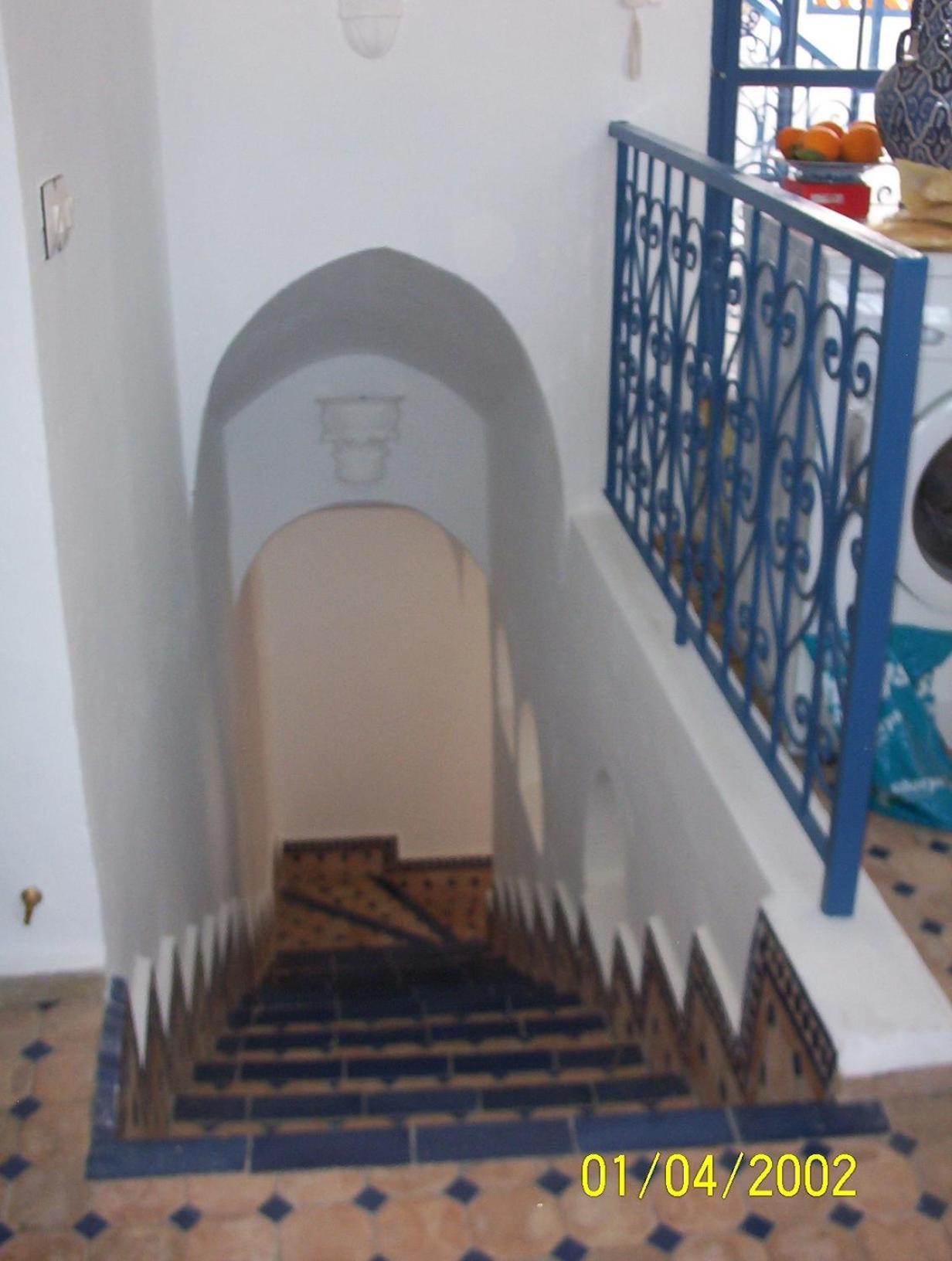 Maison Traditionnelle Dans La Casbah De Tanger Exterior foto